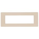 Placca Plana 7 moduli 14657.03 Beige