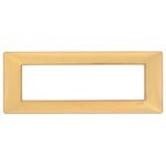 Placca Plana 7 moduli 14657.24 oro lucido