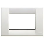 Placca Idea 3P 16743.01 Bianco brillante