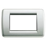 Placca Idea 3P 16753.21 Argento metallizzato