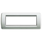 Placca Idea 6P 16756.21 Argento metallizzato