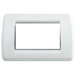 Placca Idea 3P 16763.01 Bianco brillante