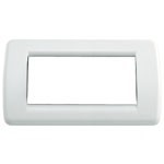 Placca Idea 4P 16764.01 Bianco brillante