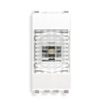 Vimar lampada emergenza LED 1P 230V Eikon 20382.B bianco